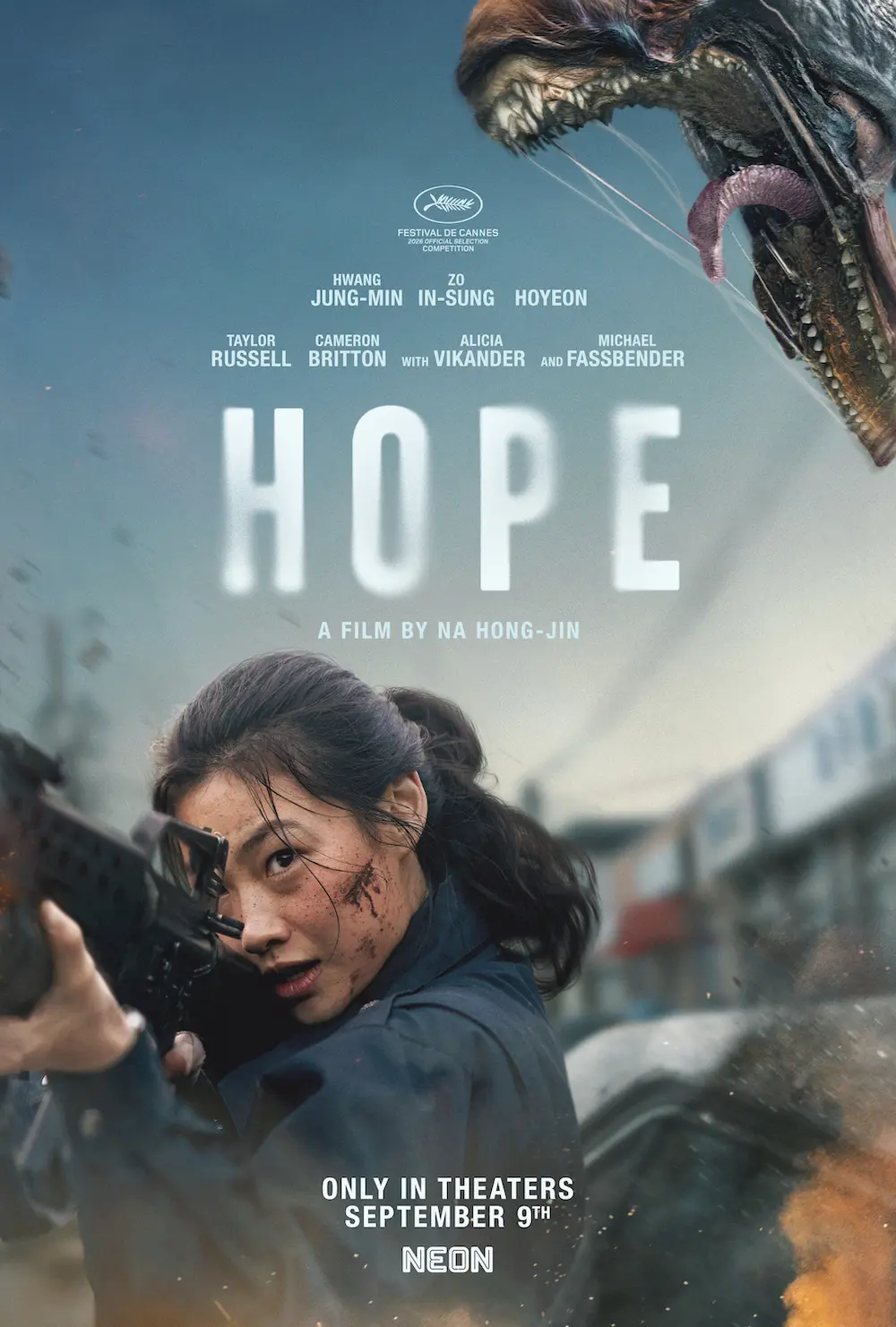 Official Hope poster showing a misty mountain landscape reflected in water